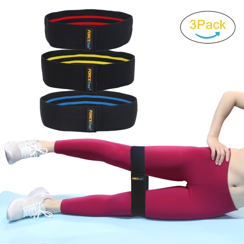 Warm-up Hip Resistance Bands 3 pcs Set Warm-up Hip Resistance Bands 3 pcs Set