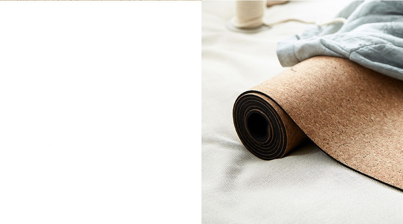 Natural Cork Yoga Mat Natural Cork Yoga Mat