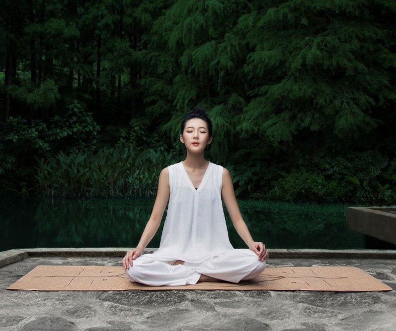 Natural Cork Yoga Mat Natural Cork Yoga Mat