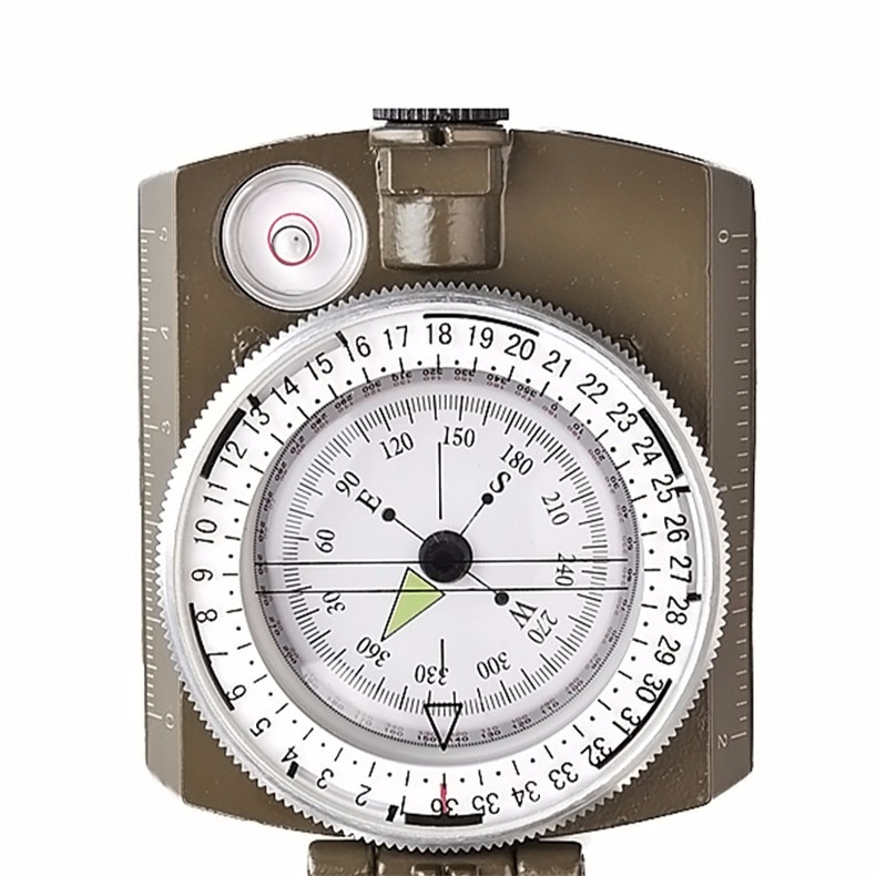 Professional Fluorescent Compass with Metal Case Professional Fluorescent Compass with Metal Case