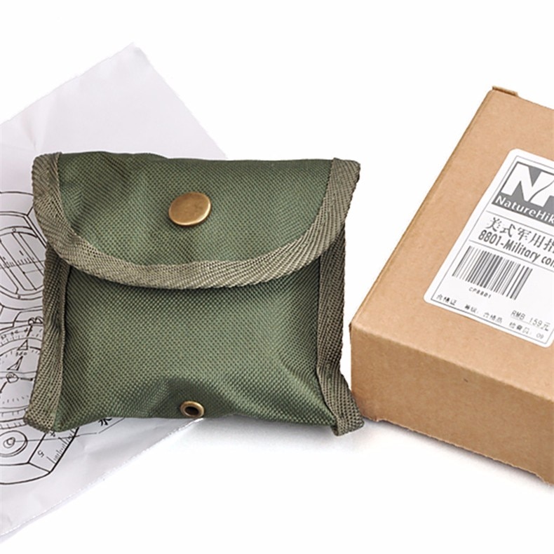 Professional Fluorescent Compass with Metal Case Professional Fluorescent Compass with Metal Case