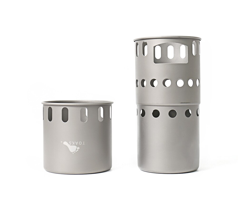 Lightweight Titanium Wood Camping Stove Lightweight Titanium Wood Camping Stove