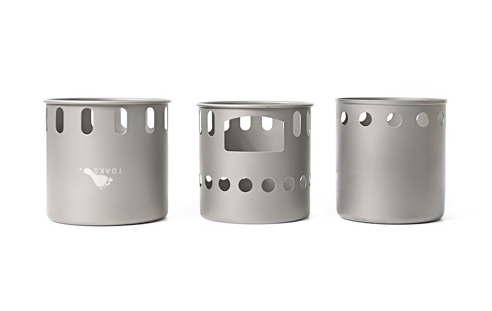 Lightweight Titanium Wood Camping Stove Lightweight Titanium Wood Camping Stove