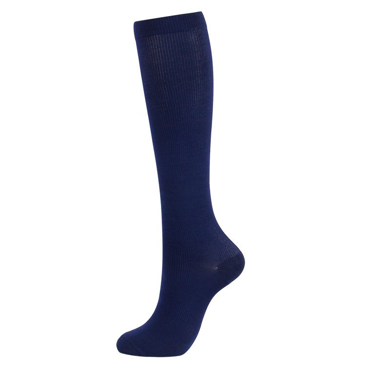 Women's Solid Color High Compression Socks