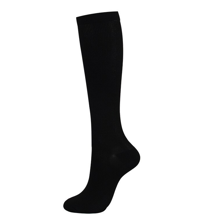 Women's Solid Color High Compression Socks