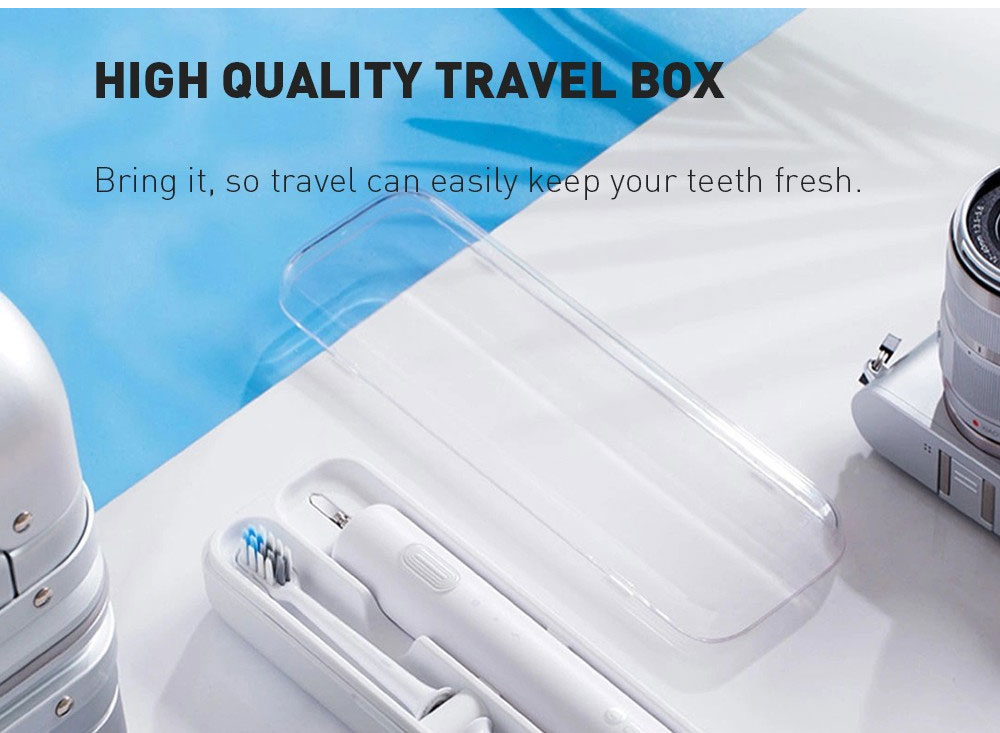 Ultrasonic USB Rechargeable Waterproof Toothbrush