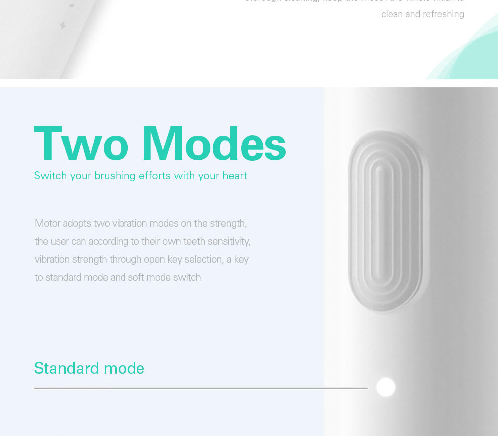 Ultrasonic USB Rechargeable Waterproof Toothbrush