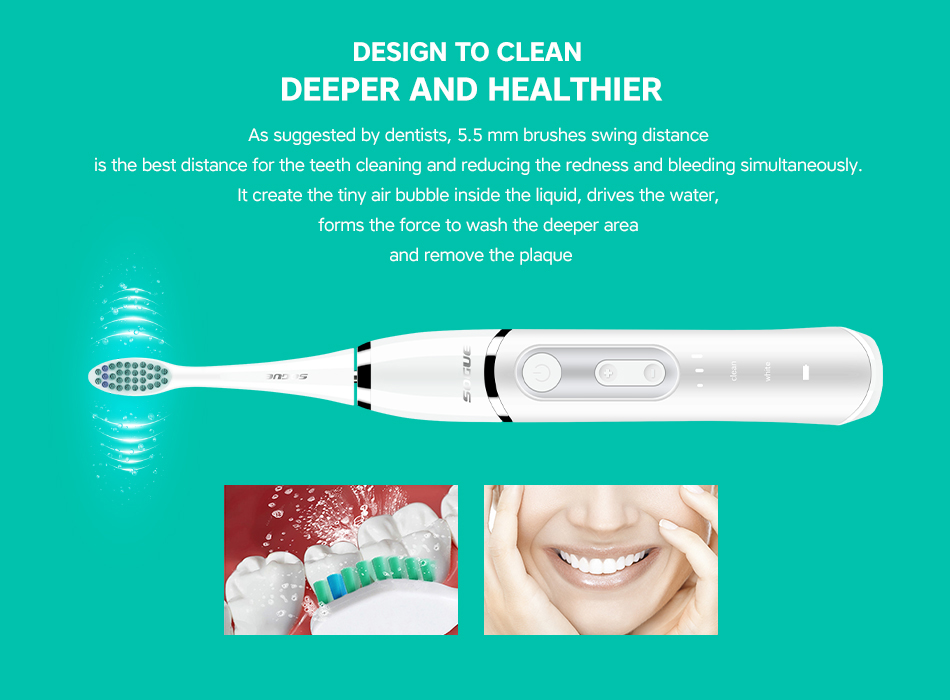 Electric Toothbrush with UV Sterilizer Travel Case