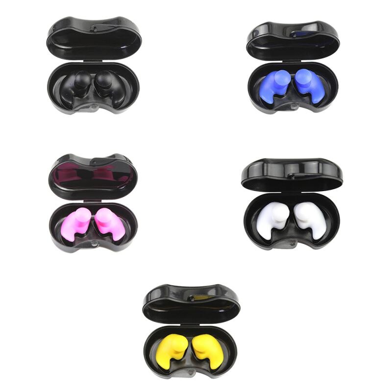 Reusable Soft Silicone Earplugs