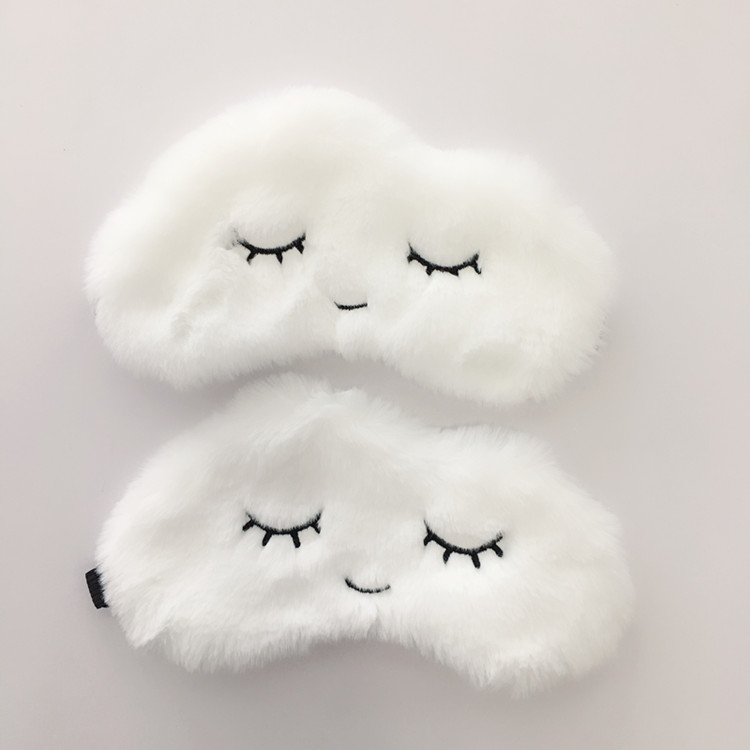 Soft Cloud Shaped Plush Eye Masks Soft Cloud Shaped Plush Eye Masks