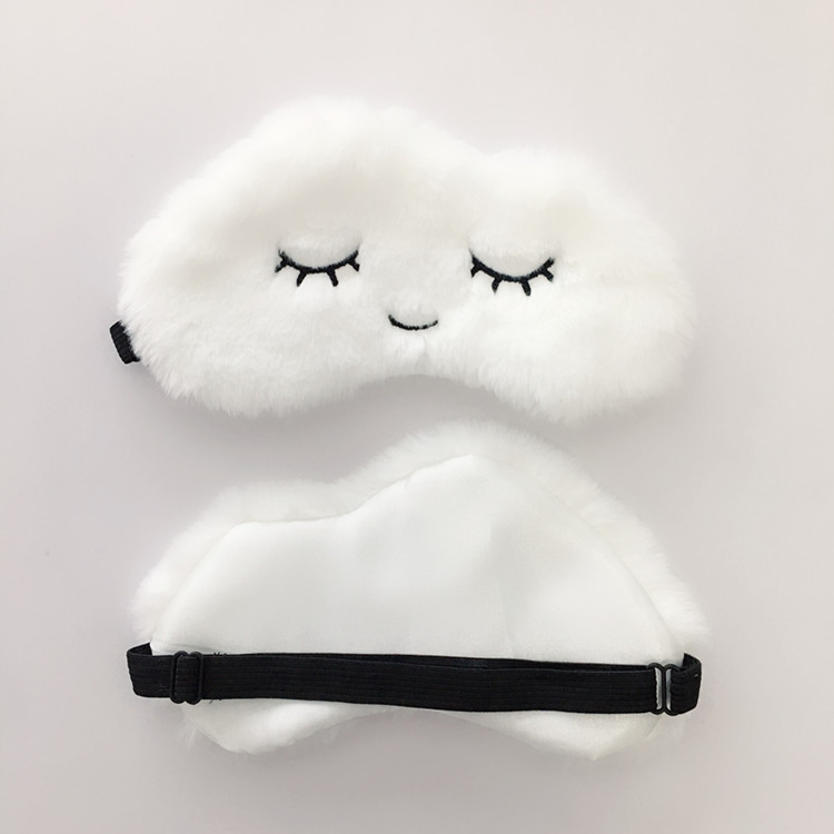 Soft Cloud Shaped Plush Eye Masks Soft Cloud Shaped Plush Eye Masks