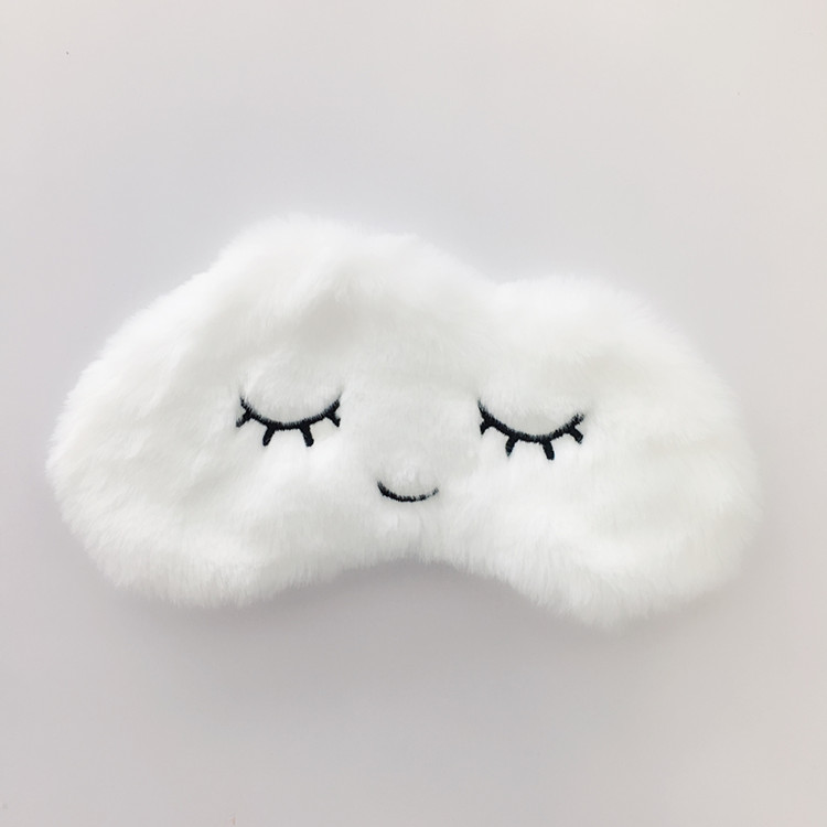 Soft Cloud Shaped Plush Eye Masks Soft Cloud Shaped Plush Eye Masks