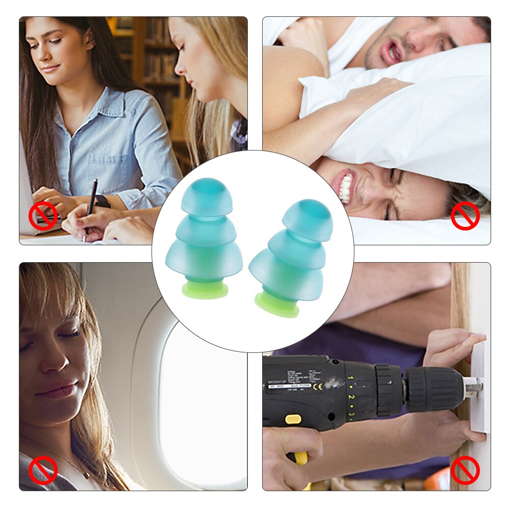 Silicone Noise Reduction Earplugs for Sleeping Silicone Noise Reduction Earplugs for Sleeping
