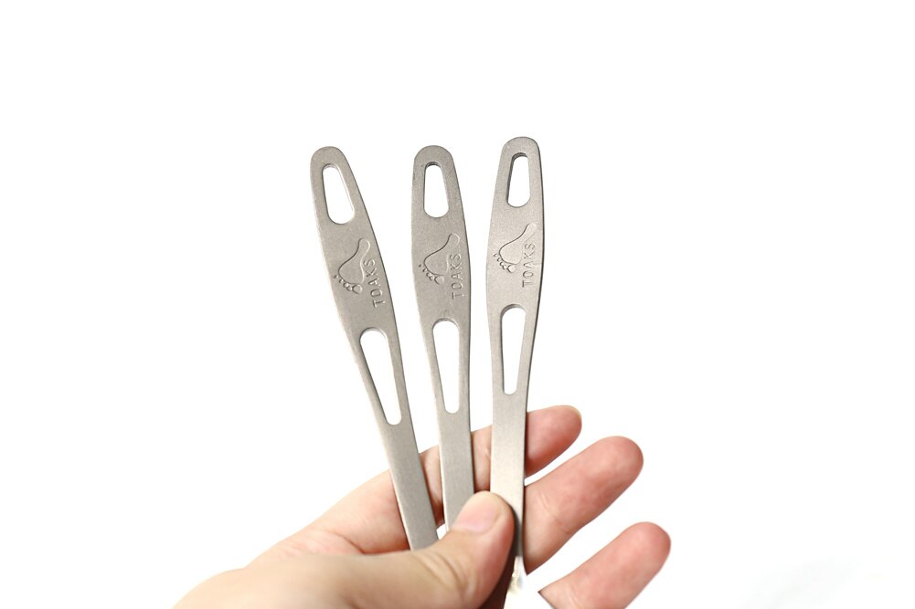 Titanium Camping Cutlery Set with Buckle Titanium Camping Cutlery Set with Buckle