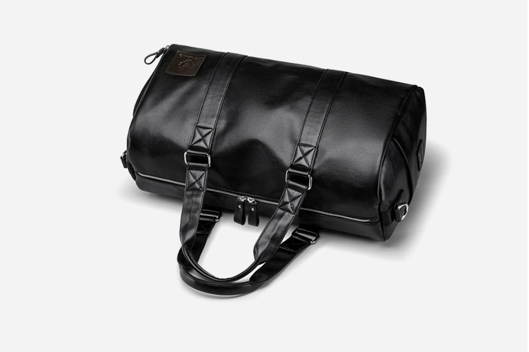 Vintage Style Eco-Leather Travel Bag