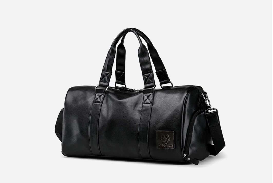 Vintage Style Eco-Leather Travel Bag