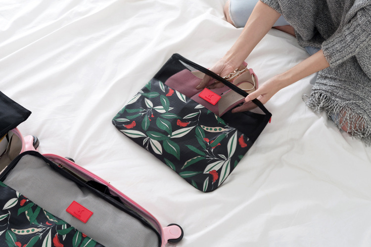 Printed Travel Storage Bags 6 pcs/Set