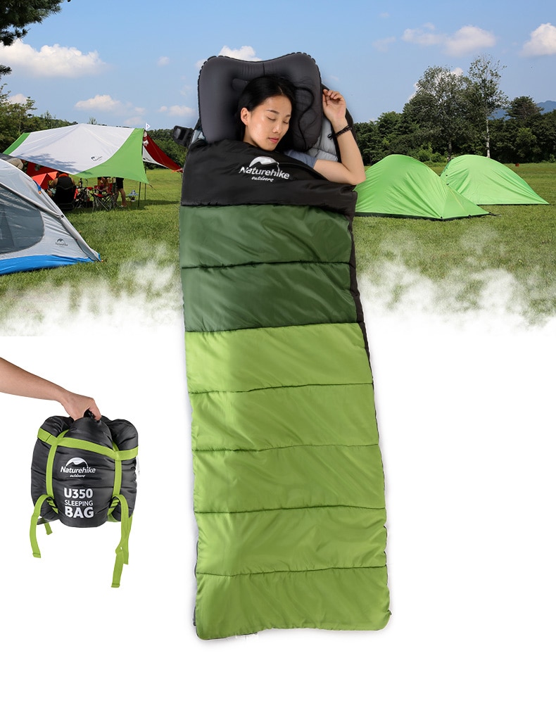 Outdoor Camping Ultralight Spliced Double Sleeping Bag Outdoor Camping Ultralight Spliced Double Sleeping Bag