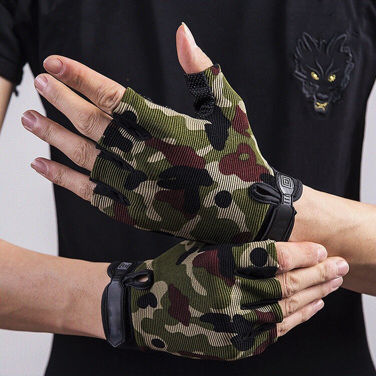 Anti-Slip Half Finger Fishing Gloves Anti-Slip Half Finger Fishing Gloves