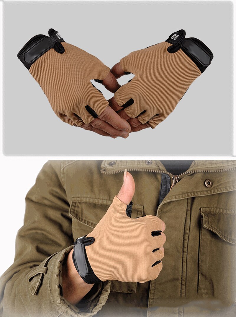 Anti-Slip Half Finger Fishing Gloves Anti-Slip Half Finger Fishing Gloves